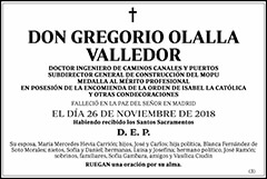 Gregorio Olalla Valledor